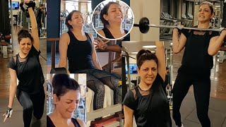 Kajal Agarwal Gym Workout Videos | Kajal Workout Video | Kajal Aggarwal Gym Workout | TFPC