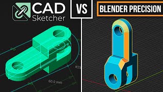 CAD Sketcher VS Precision Modeling In Blender 3.2 screenshot 5