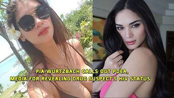 Pia Wurtzbach calls out PDEA, media for revealing drug suspect's HIV status