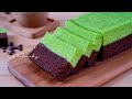 MODAL 28ribu Puas Makan Sekeluarga | DIJAMIN NAGIH NIH BROWNIES KUKUS COKLAT PANDAN | ENAK BANGET