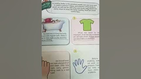 Class- 1,Subject - Moral Science, Video - 7, Chapter -2 (Health is wealth)Part-4 by Mrs.Anju Saini