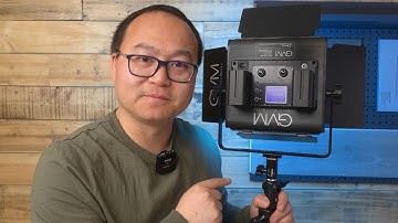 Demo and review of GVM RBG 800D lights