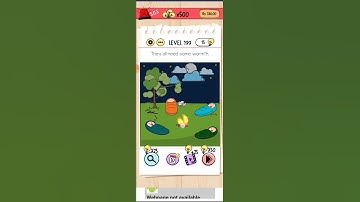 Brain test level 199 solution / they all need some warmth