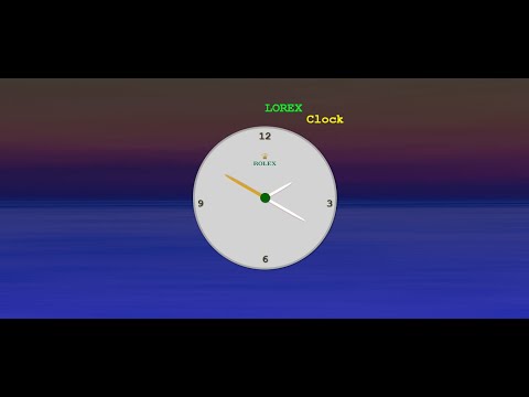 Create  Rolex Clock  Project With HTML CSS and  JavaScript html css js project