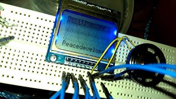 Arduino DIY Oscilloscope / Sound Visualization
