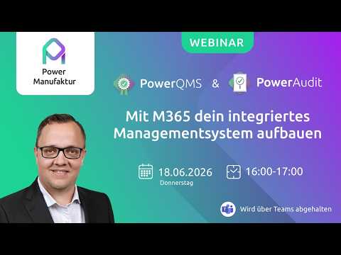 Power IMS - Mit M365 dein integriertes Managementsystem aufbauen