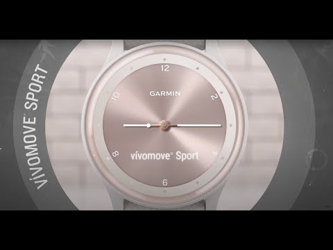 vívomove Sport: a stylish hybrid smartwatch | Garmin