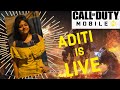 Call of Duty mobile Live.. CODM | Girlgamer : Aditi |