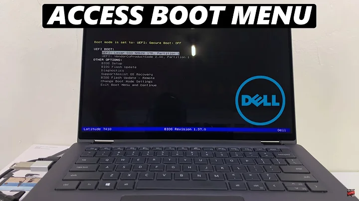 How To Enter BOOT Menu In DELL Laptop