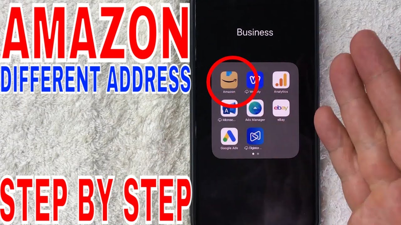 How To Add Different Address To Amazon Account 🔴 - YouTube