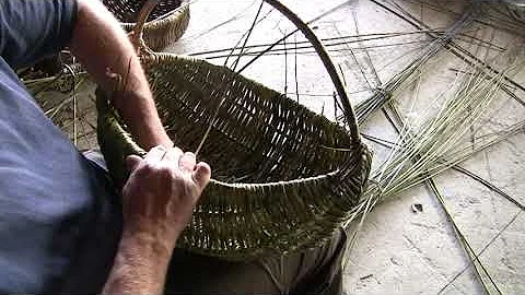 Egg-Shaped Frame Basket - Weave Your Own - An Introduction with Brendan Farren