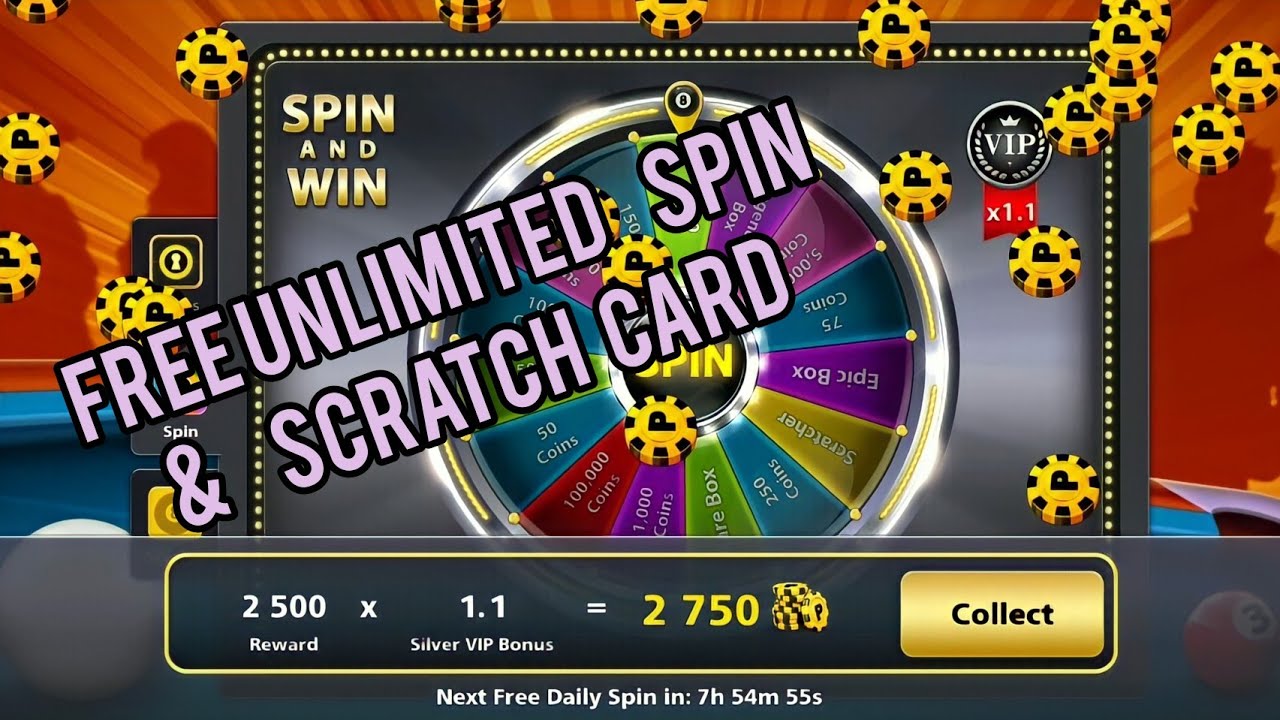 8 BALL POOL EXTRA SPIN REWARD FREE 😱 