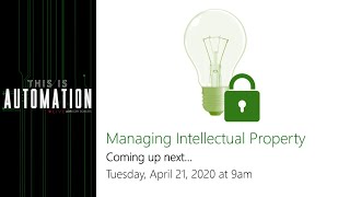 Managing Intellectual Property