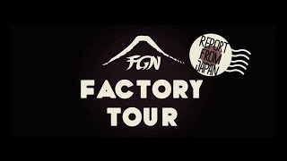 fgn(fujigen) guitars japan - documentary and factory tour (official)