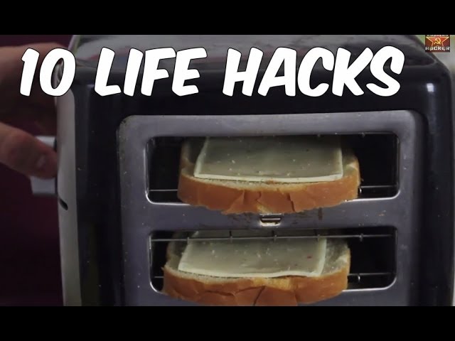10 Life Hacks Everyone Must Know - YouTube