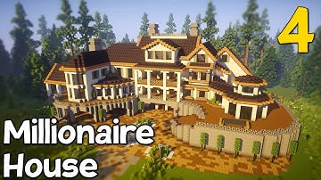 Minecraft: How to Build a Large Suburban House Tutorial #9 [4/4]