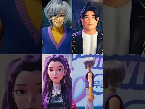 Kpop Demon Hunters Evolution Before and AfterNº109 #zoey #huntrix #kpopdemonhunters #rumi #demon