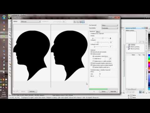 How to draw Indiad with mohawk in Corel Draw.