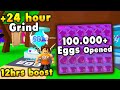 I Hatched Over 100.000 Eggs & Got these Pets in Roblox Bubble Gum Simulator