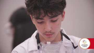 Peter Dulay, winnaar van de DoD STEM Talent Award (Thermo Fisher JIC 2025)