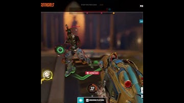 the overwatch 2 play of the game bug is kinda beautiful ngl 😳 (widowmaker potg)