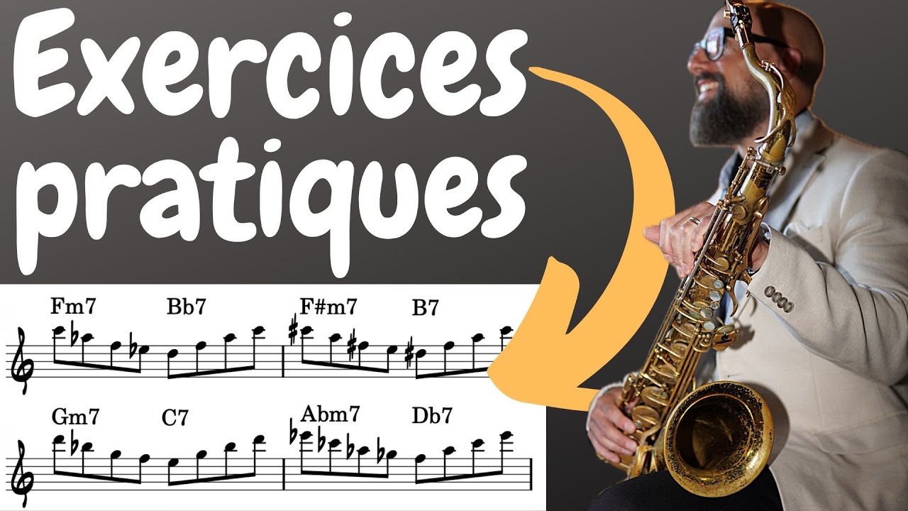 Voici l'exercice pour développer ta FLUIDITÉ, ton IMPRO et travailler les 2-5-1 en même temps