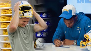 Everything NFL Rookies Do On Their First Day | LA Chargers