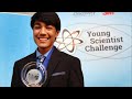 Teen wins young scientist competition with ai invention to treat cancer