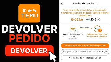 Cómo DEVOLVER un PEDIDO en TEMU | Cómo RETORNAR un PRODUCTO en TEMU | Hacer una DEVOLUCIÓN en Temu