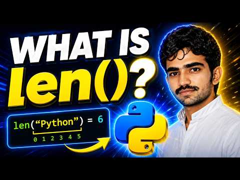 Lec #05 Finding Length of List|List in Python| len() Function|Python Tutorial for Beginners in Hindi
