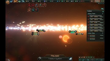 Some battles between Extradimensional Invaders - Stellaris