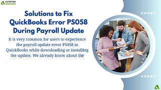How to Address QuickBooks Error PS058 Common Causes and Solutions