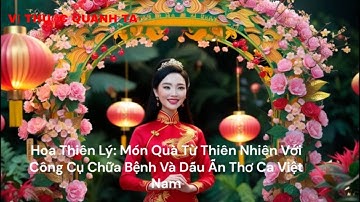VỊ THUỐC QUANH TA-Hoa Thiên Lý  Món Quà Từ Thiên Nhiên Với Công Cụ Chữa Bệnh Và Dấu Ấn Thơ Ca