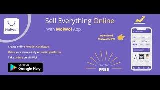 MolWol - Create Your Online Store, Earn More thru WhatsApp, Facebook screenshot 4