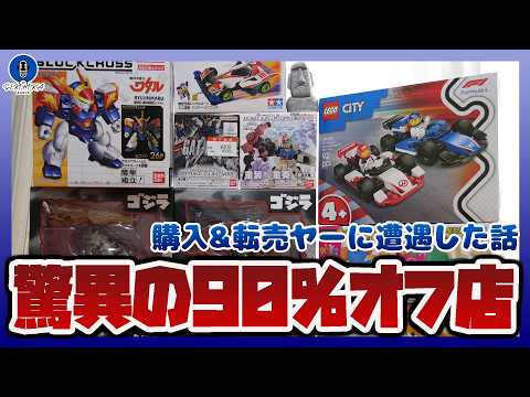 The results of a trip to a bargain store with an astounding 90