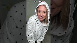 Super cute polka dot hoodie! #edikted #tiktokshopcreatorpicks