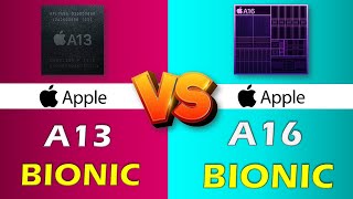 APPLE A13 BIONIC VS APPLE A16 BIONIC