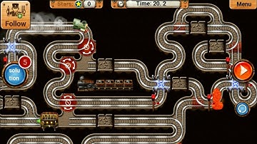 Rail Lands Maze Track Puzzle Game | Rail Maze | Android Gameplay #374