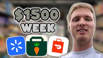 How I make $1500 in one week on gig-deliveries