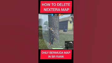 How to delete NEXTERA MAP easy trick ( 💯 percent working ) Every phone #freefire #gaming #shorts