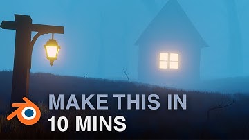 Create an Atmospheric Scene in 10 Minutes (Blender 2.9 Tutorial)