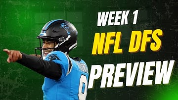 Week 1 NFL DFS Preview - Early Look at DraftKings Salaries & Top Plays