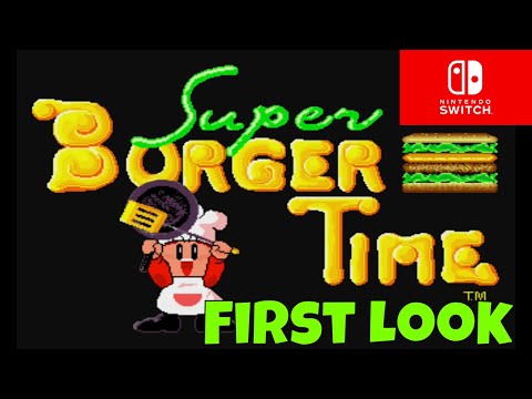 Super Burger Time for the Nintendo Switch