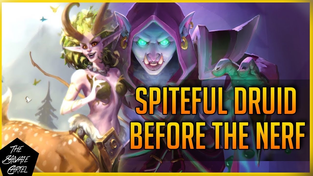 HEARTHSTONE: PRE-NERF SPITEFUL DRUID, HOW GOOD WAS IT?
