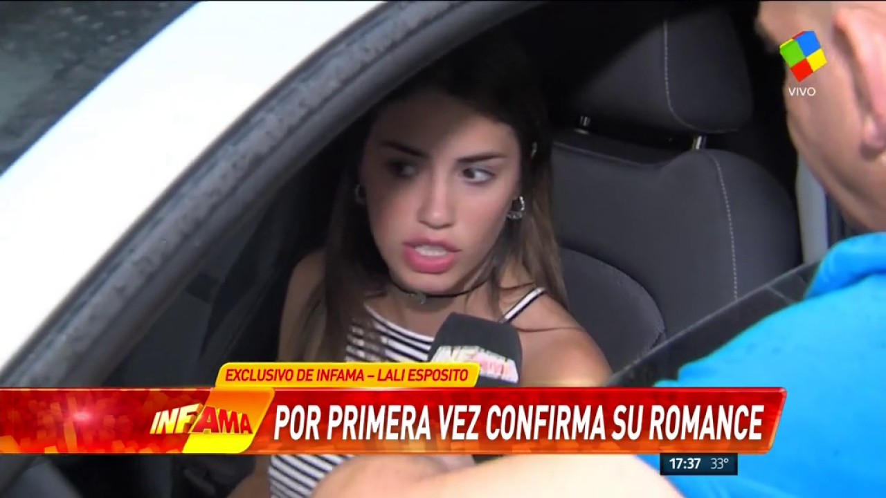 Lali Espósito confirmó su romance con Santiago Mocorrea