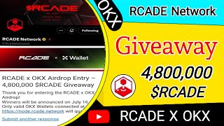 Okx Wallet Arcade Giveaway Participate To Win A Chance Of 4,800,000 Arcade