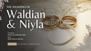The Wedding Of | Waldian & Niyla | Masjid Nur Setiasih