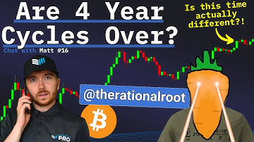 ARE 4 YEAR BITCOIN CYCLES OVER | with The Rational Root