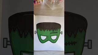 Halloween coloring 👻🎃🎨 #asmrsounds #coloringbooks #halloween #ohuhumarkers #colorwithme