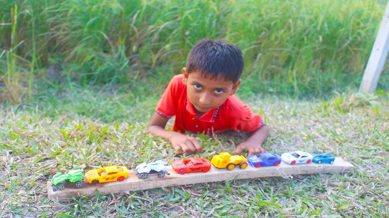 View of the children's toy car game {Episode}181 YouTube